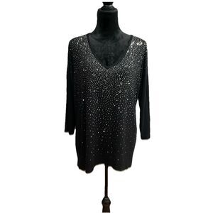 Design History Relaxed Fit Blouse  Missy XL